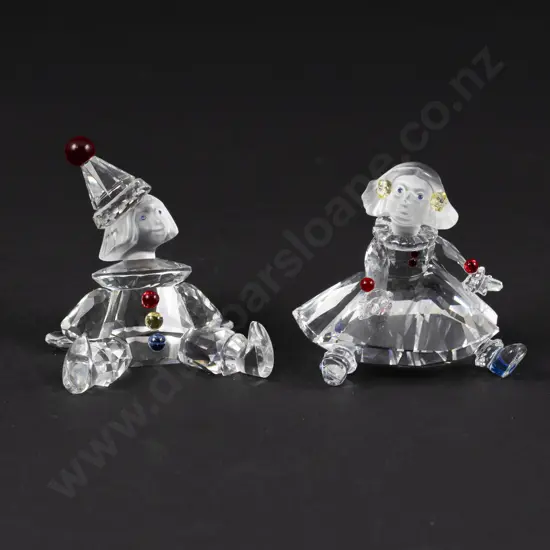 C1997 - 2003 Boxed Swarovski Crystal 'Cheerful Times' Puppet and Doll