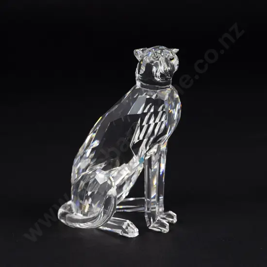 C1994 Boxed Swarovski Crystal 'African Wildlife' Cheetah
