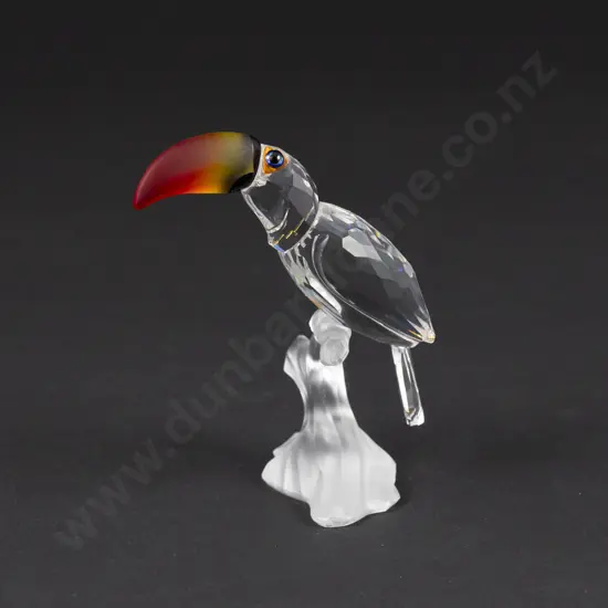 C1999 Boxed Swarovski Crystal 'Feathered Beauties' Toucan