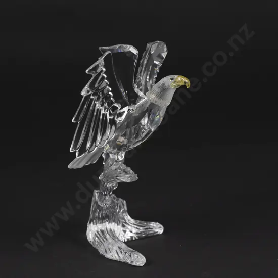C2000 Boxed Swarovski Crystal 'Feathered Beauties' Bald Eagle