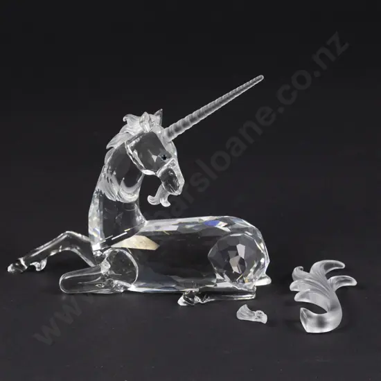 C1996 Boxed Swarovski Crystal 'Fabulous Creatures' Unicorn