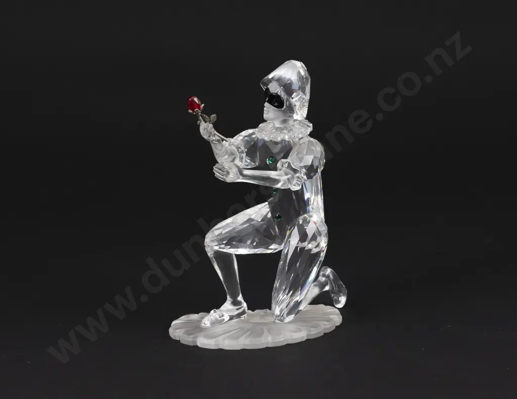 C2001 Boxed Swarovski Crystal 'Masquerade' Harlequin Image 1++