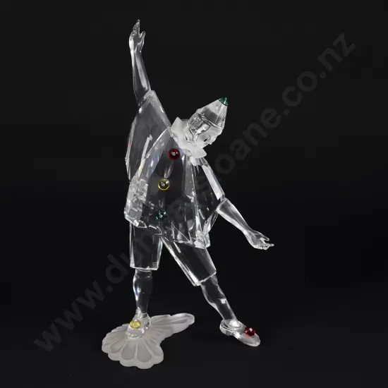 C1999 Boxed Swarovski Crystal 'Masquerade' Pierrot