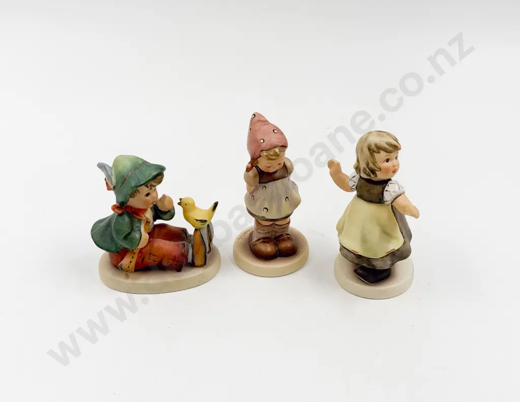Goebel Hummel 'Singing Lesson' Figurine and Two Others Image 1++