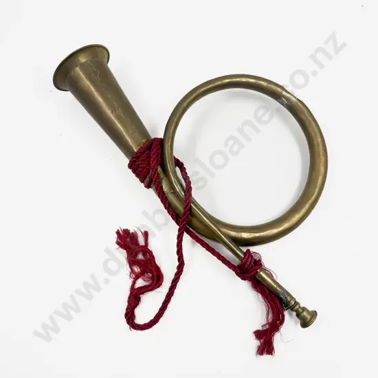 Vintage Brass Hunting Horn