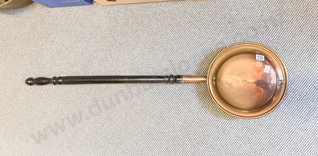 Vict Copper Bed Warmer Image 1++