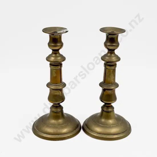 Pair of Brass Candlesticks