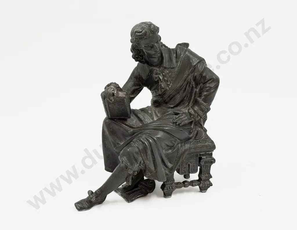 Spelter Figure of Shelley Image 1++