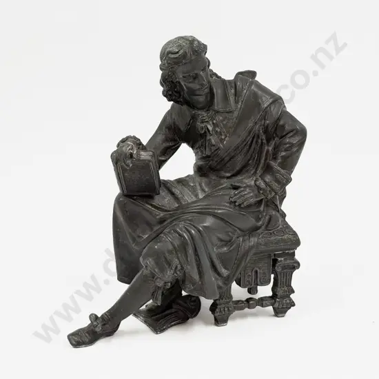 Spelter Figure of Shelley