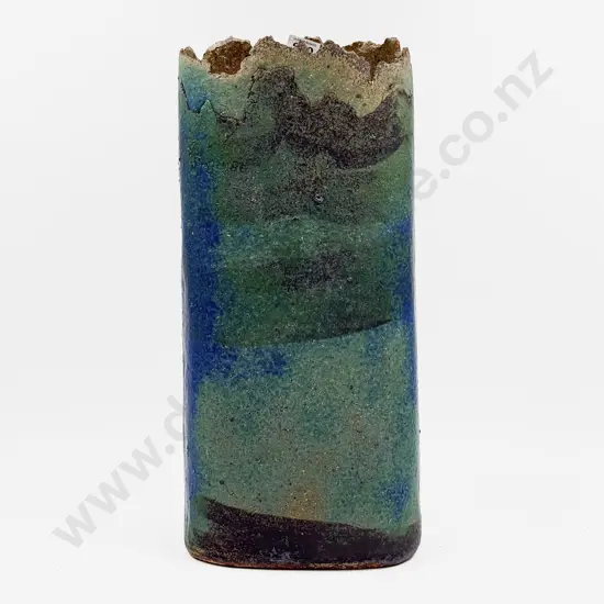 Geoff Thornley Pottery Vase titled "Earth & Sky"