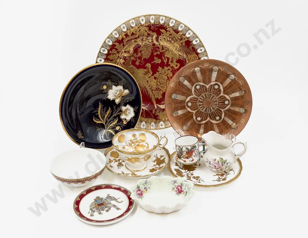 Qty of Assorted Fancy China incl RCD Cabinet Plate Image 1++