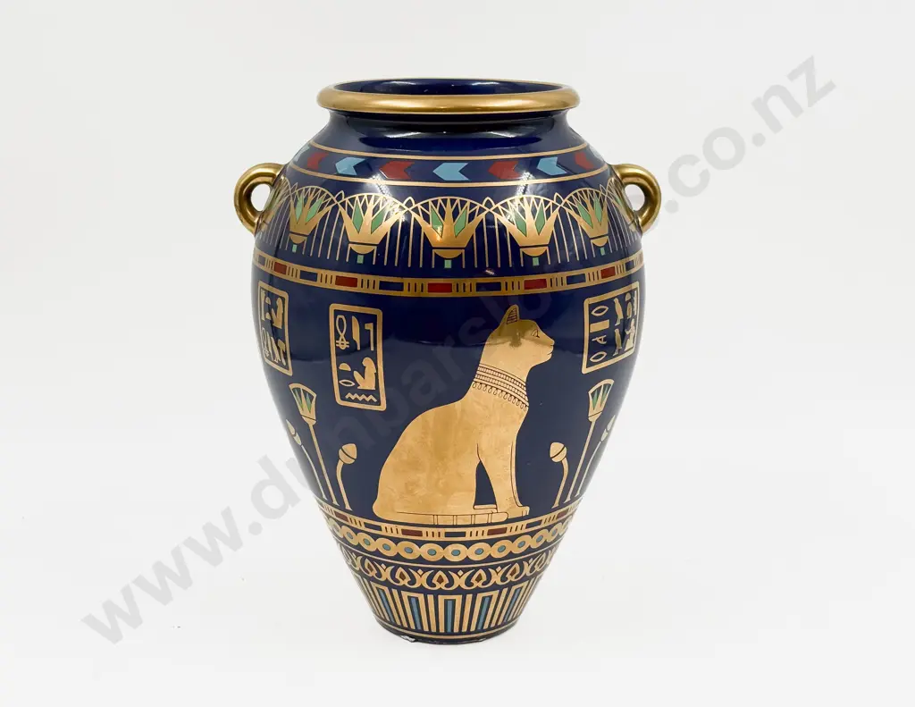 Franklin Mint "The Golden Vase of Bast" Image 1++