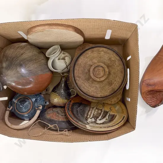 Box Qty of Assorted Pottery