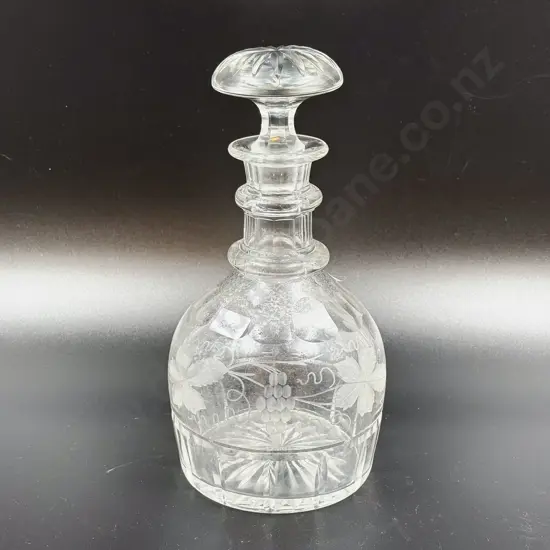 Vict Glass Decanter