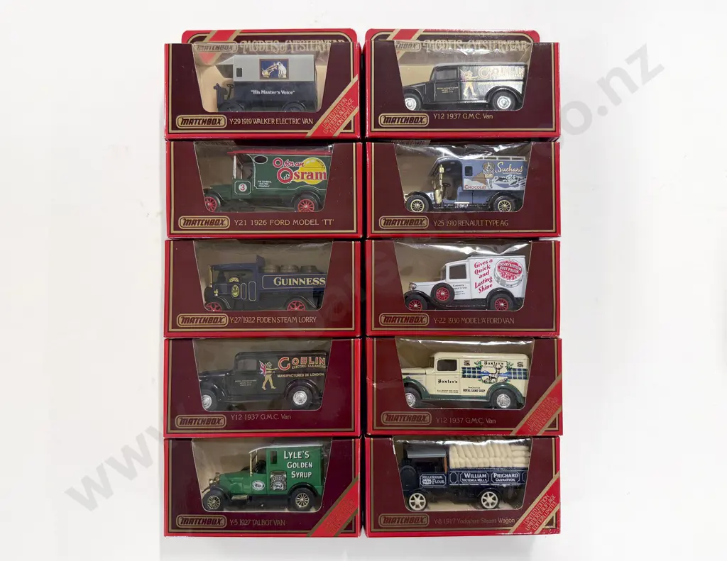 Ten Matchbox "Models of Yesteryear" Image 1++