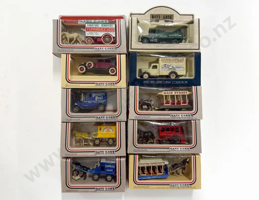 Ten Boxed Lledo "Days Gone" Image 1++