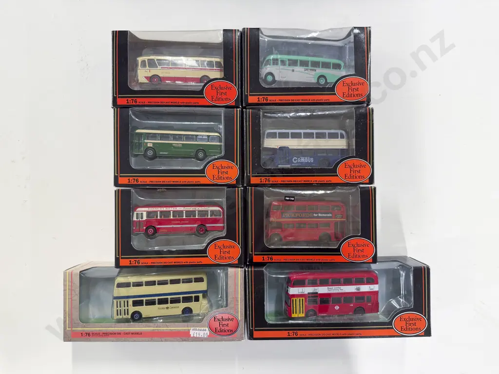 Eight Boxed "Exclusive First Editions" Diecast Vehicles Image 1++