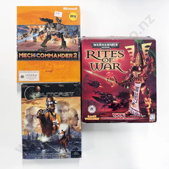 Three Assorted Computer Games