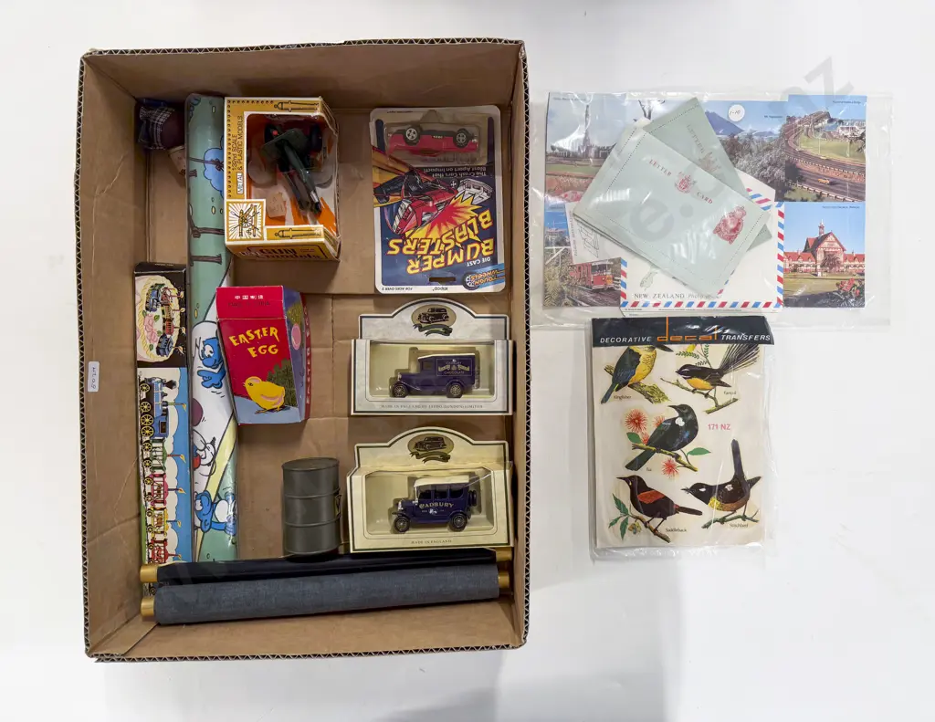Box Qty of Assorted Vintage Toys etc Image 1++