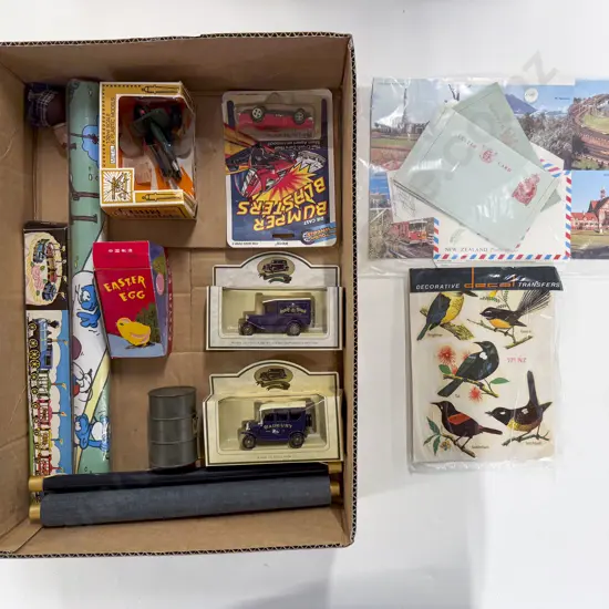 Box Qty of Assorted Vintage Toys etc