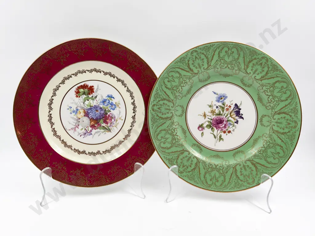 Royal Worcester Cabinet Plate together with Similar Image 1++