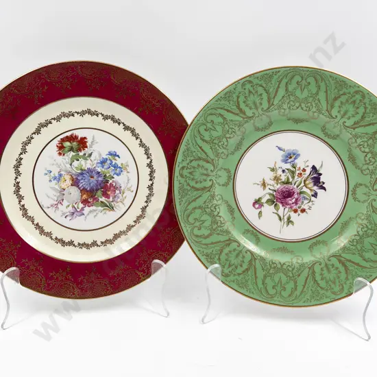 Royal Worcester Cabinet Plate together with Similar