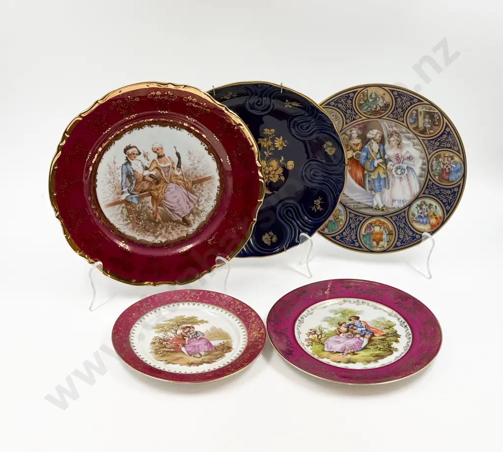Qty of Mostly Limoges Fancy China Plates Image 1++