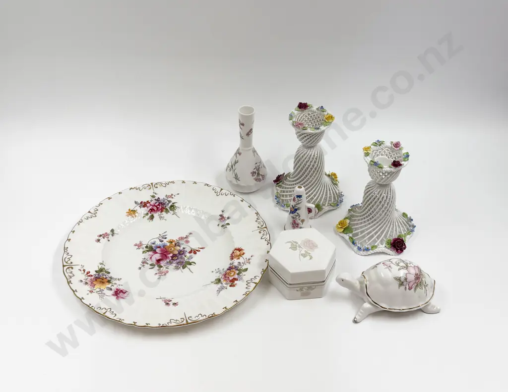 Qty of Assorted Fancy China Ornaments etc Image 1++