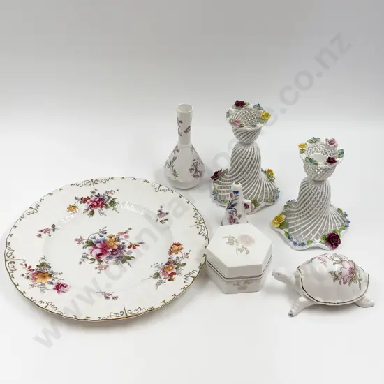 Qty of Assorted Fancy China Ornaments etc