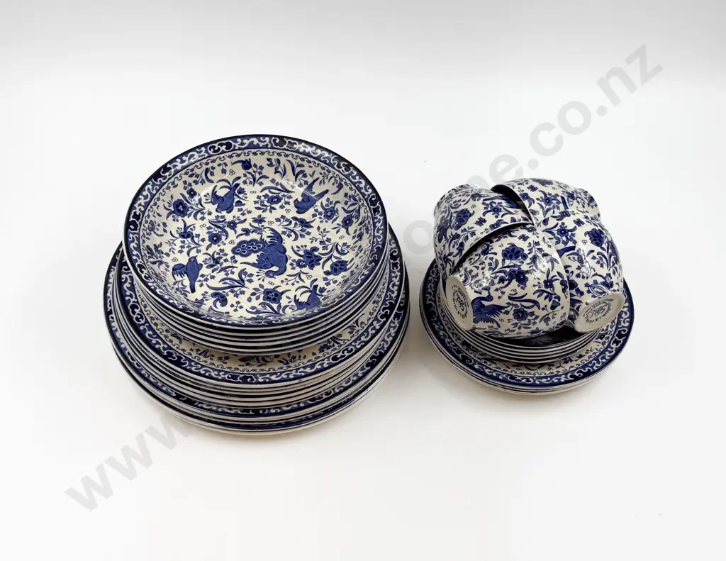 Qty of Burleigh Ware China incl Cups Saucers & Assorted Plates Image 1++