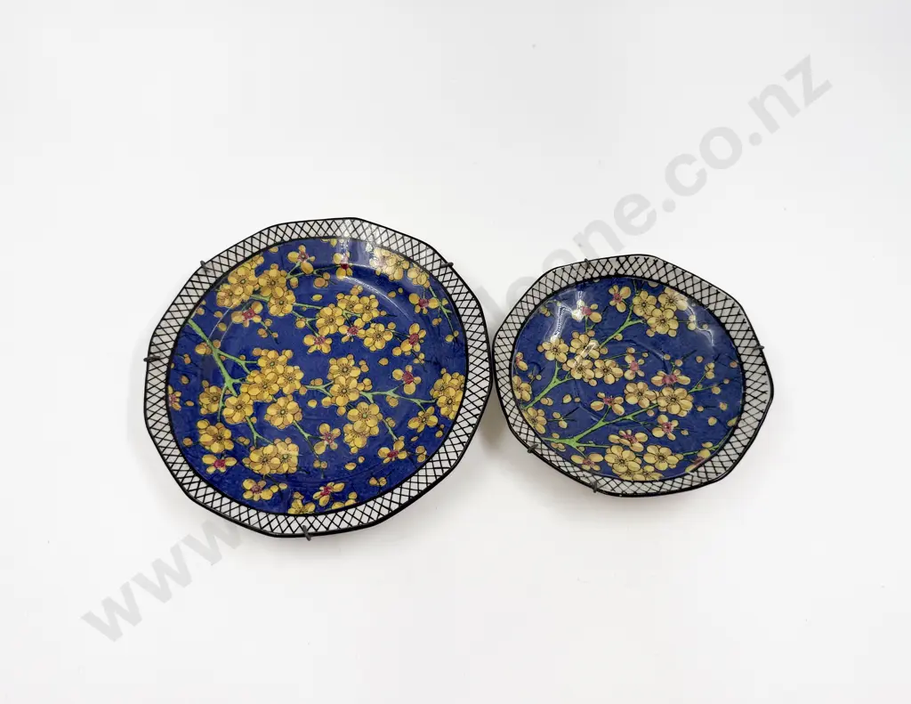 RD "Prunus" Pattern Side Plate & Saucer Image 1++