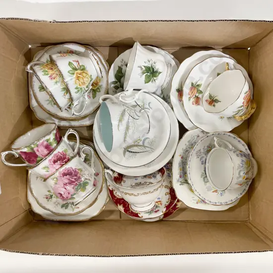 Box Qty of Assorted Fancy Tea China