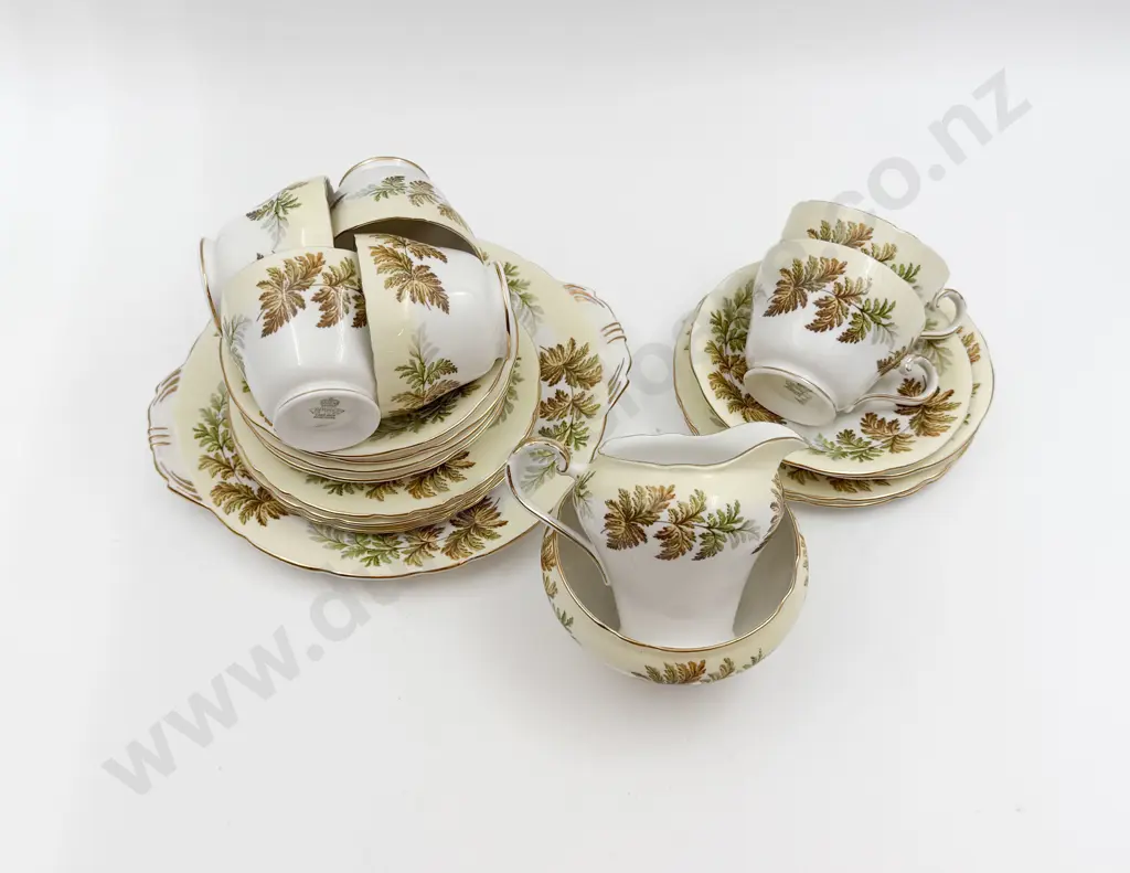 Aynsley Six Pce Part Teaset Image 1++