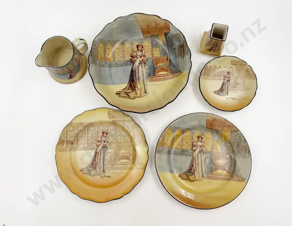 Qty of Assorted RD Shakespeare "Katherine" Pattern China Image 1++