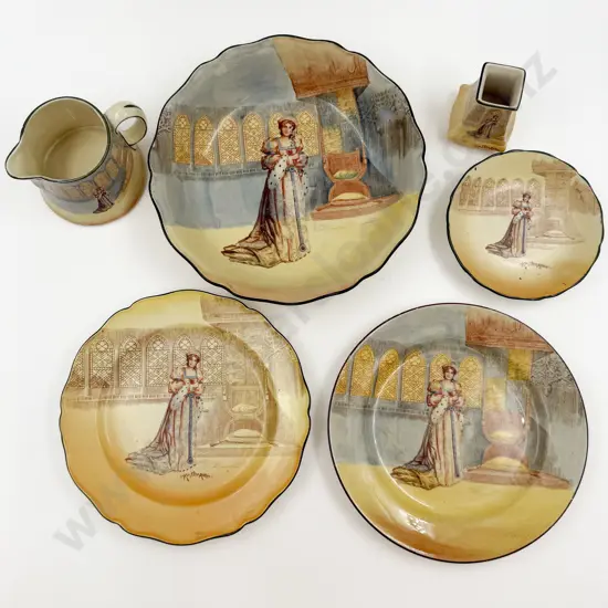 Qty of Assorted RD Shakespeare "Katherine" Pattern China