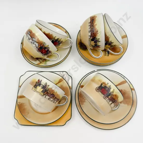 Qty of Assorted RD "Coaching" Pattern China