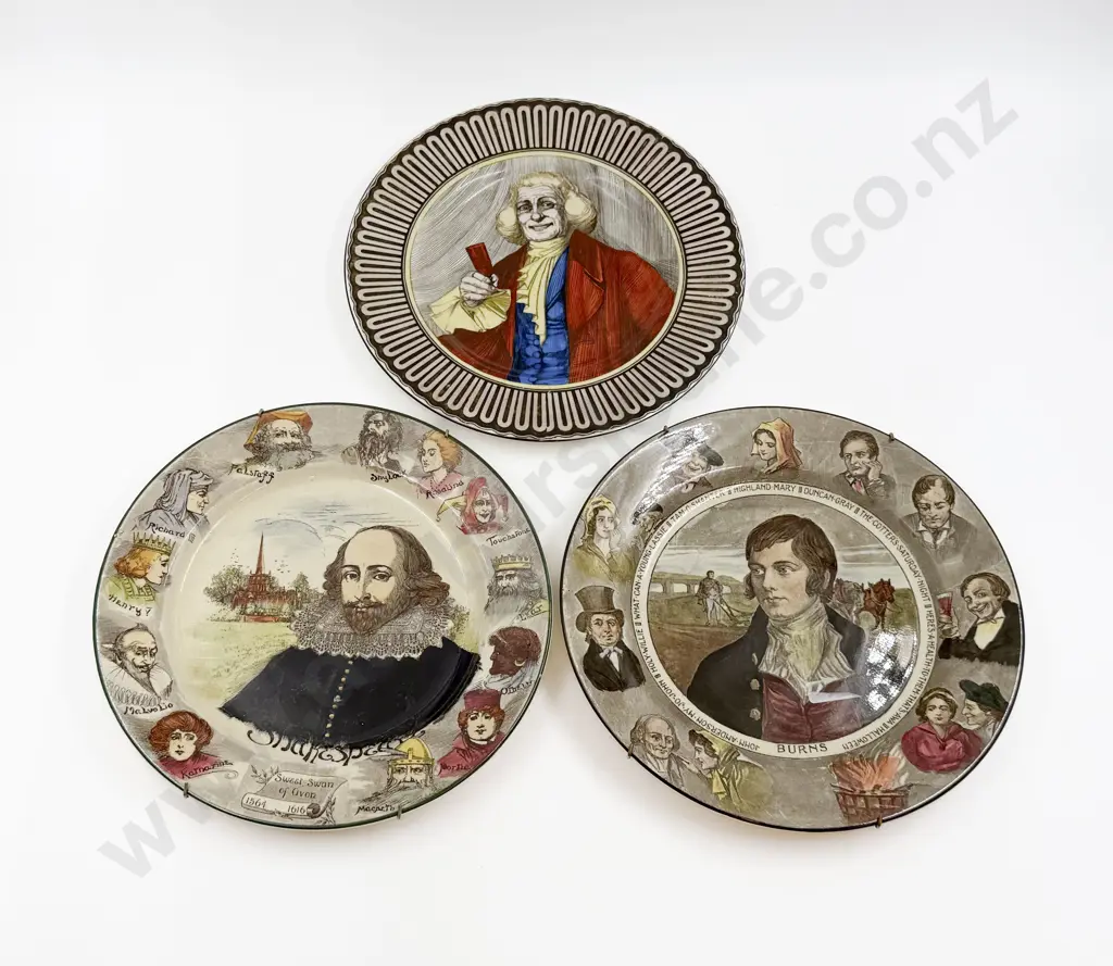 Two RD Comm. Plates together with Character Plate Image 1++