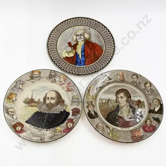 Two RD Comm. Plates together with Character Plate