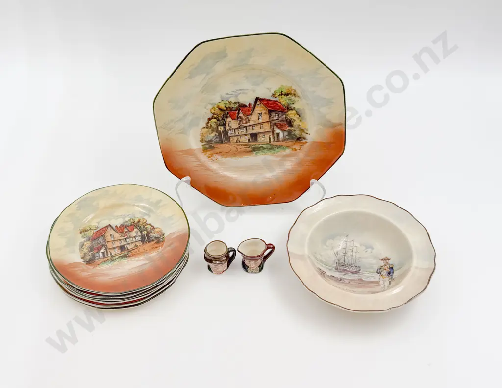 Qty of Assorted RD together with Two Miniature Character Jugs Image 1++