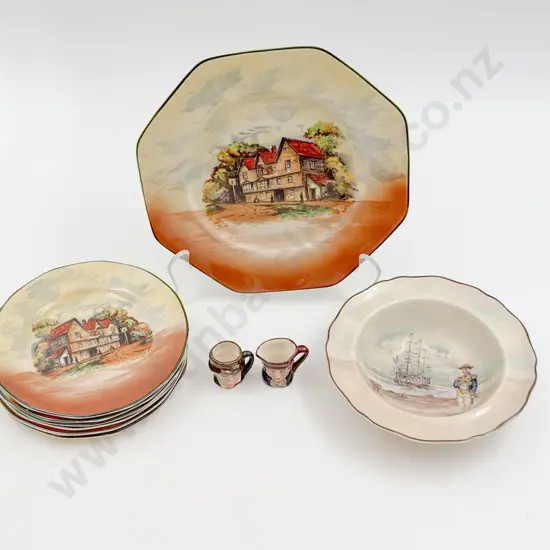 Qty of Assorted RD together with Two Miniature Character Jugs