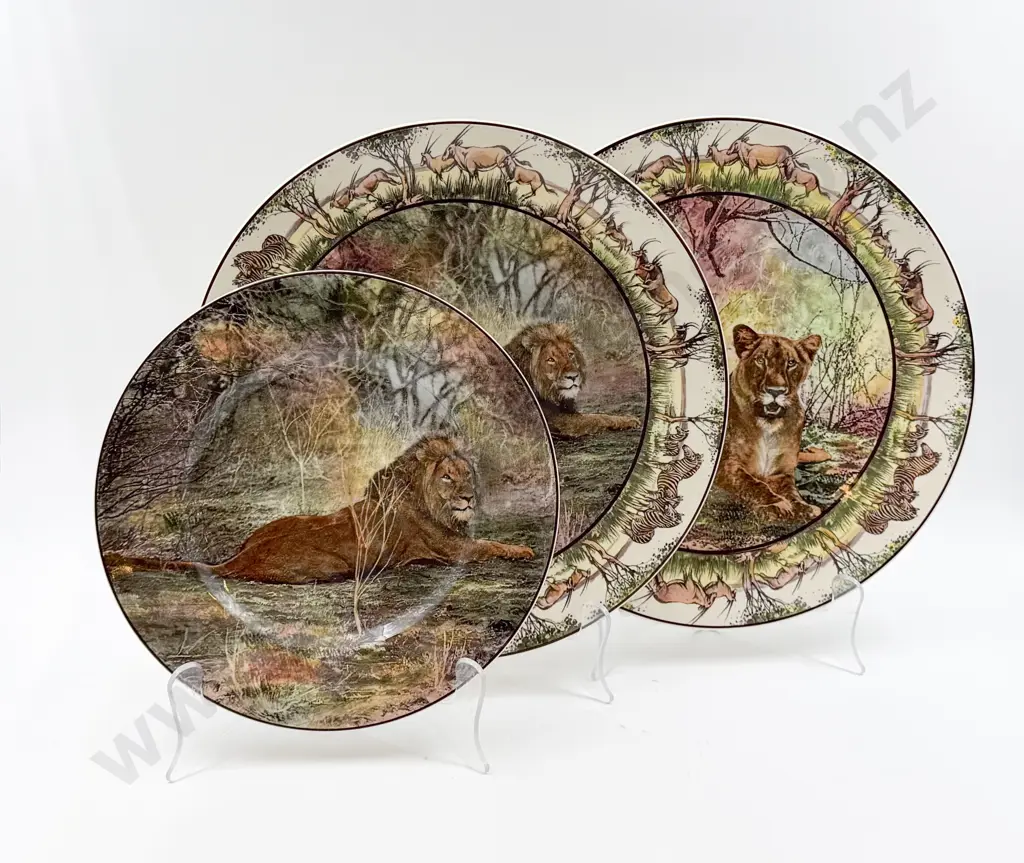 Three RD "South African" Series Plates Image 1++