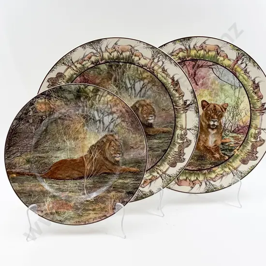 Three RD "South African" Series Plates