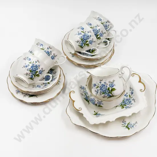 Royal Albert "Forget Me Not" Part Teaset