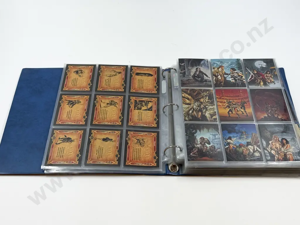 Folder of Assorted Trading Cards Image 1++