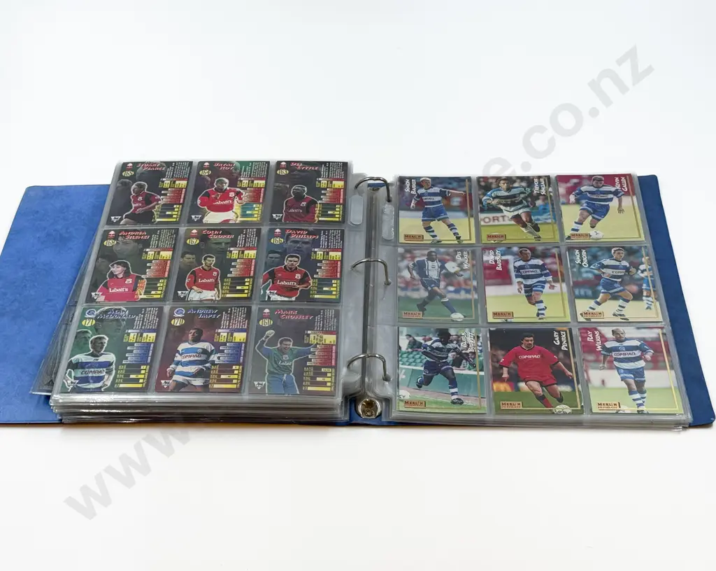 Folder of Assorted Trading Cards Image 1++