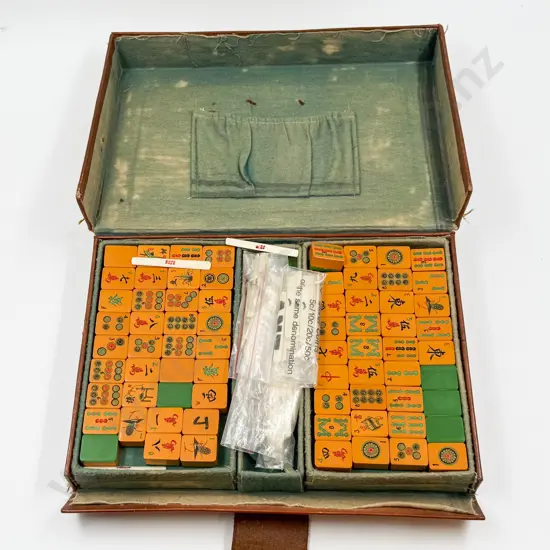 Mahjong Set in Case