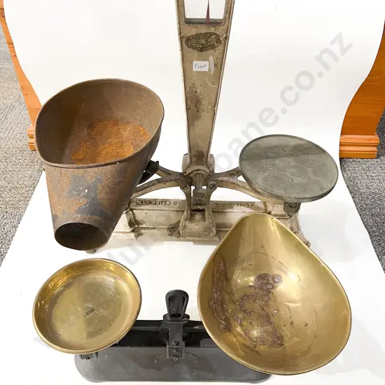 Two Vintage Balance Scales
