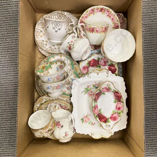 Box Qty of Assorted Fancy Tea China