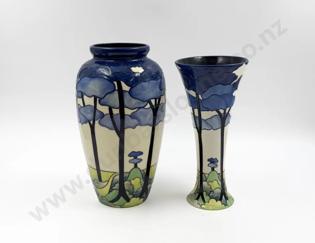 Two Old Tupton Ware Jeanne McDougall Designed Vases Image 1++