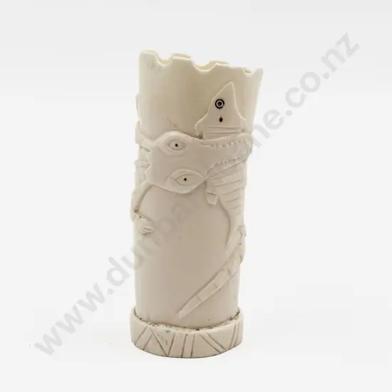 Ivory Tusk Carving